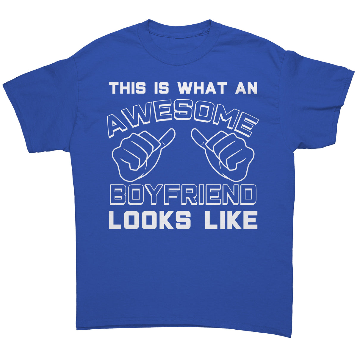 This Is What An Awesome Boyfriend Looks Like T-Shirt Boyfriend Gift Awesome Boyfriend T-Shirt Gift for Boyfriend Christmas Funny Boyfriend Mens T Shirt — photo 3