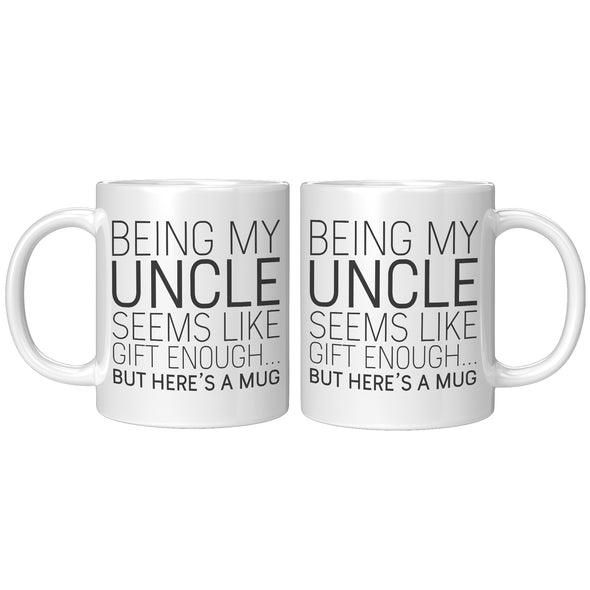 Uncle Gifts from Niece, Uncle Christmas, Best Uncle Present, Funny Uncle Gift, Uncle Birthday Gift, Uncle Coffee Mug, Gifts for Uncle Funny