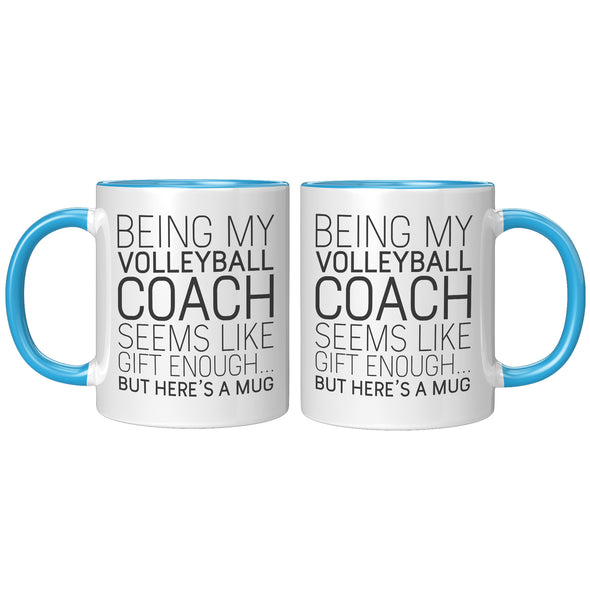 Volleyball Coach Gifts, Volleyball Coach Mug, Thank You Gifts, Gift for Women, Gift for Men, Volleyball Coach Funny, Volleyball Coffee Mug