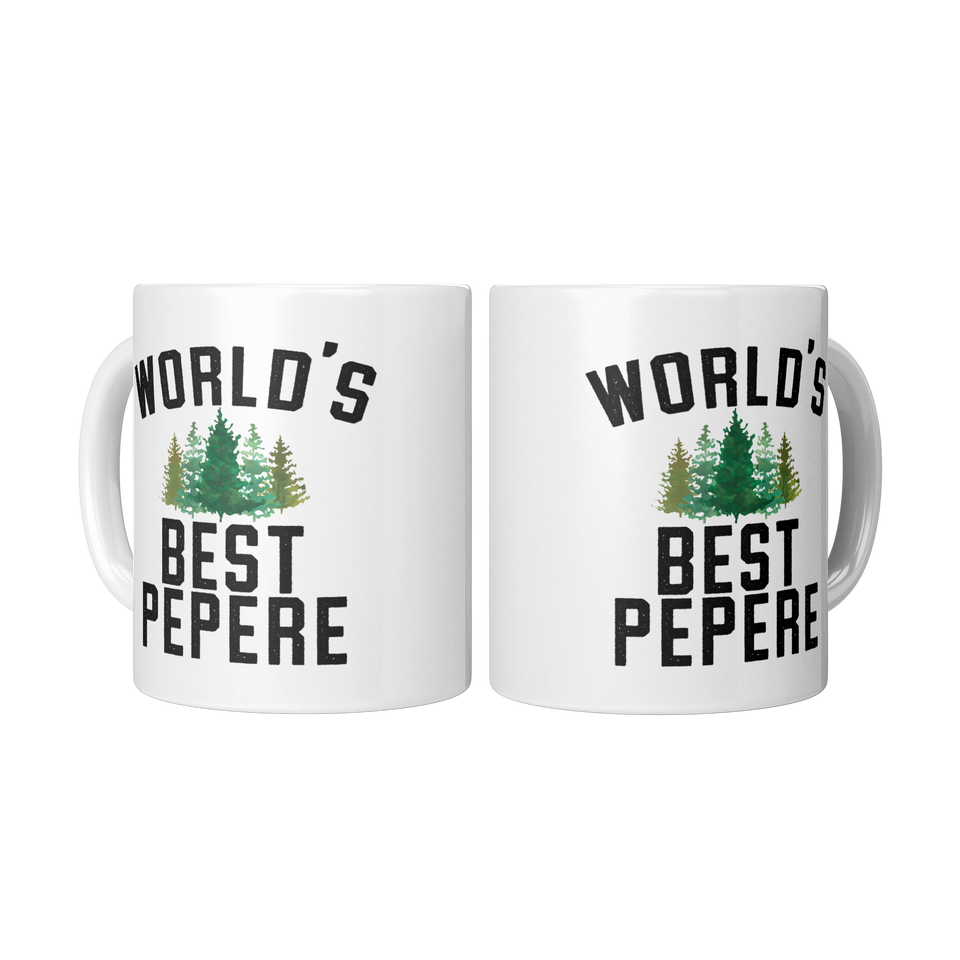 World's Best Pepere Forest Coffee Mug