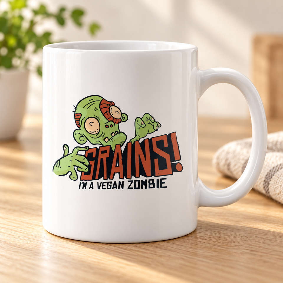 Vegan Mug - Vegan and Vegetarian Gift Mug