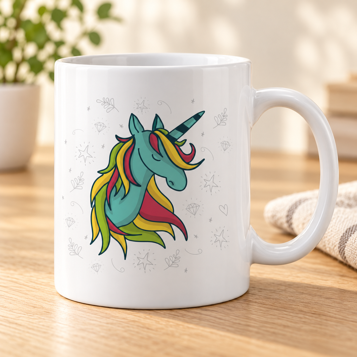 Cute Unicorn Coffee Mug — photo 1