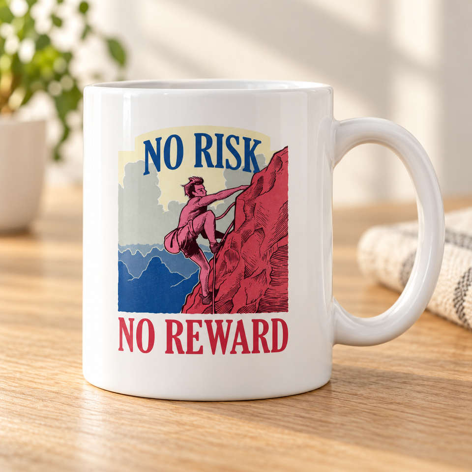 Climber Coffee Mug - Climbing Gift Mug For Men and Women