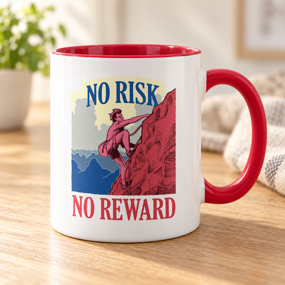 Climbing Coffee Mug - Climber Gift Mug For Men and Women