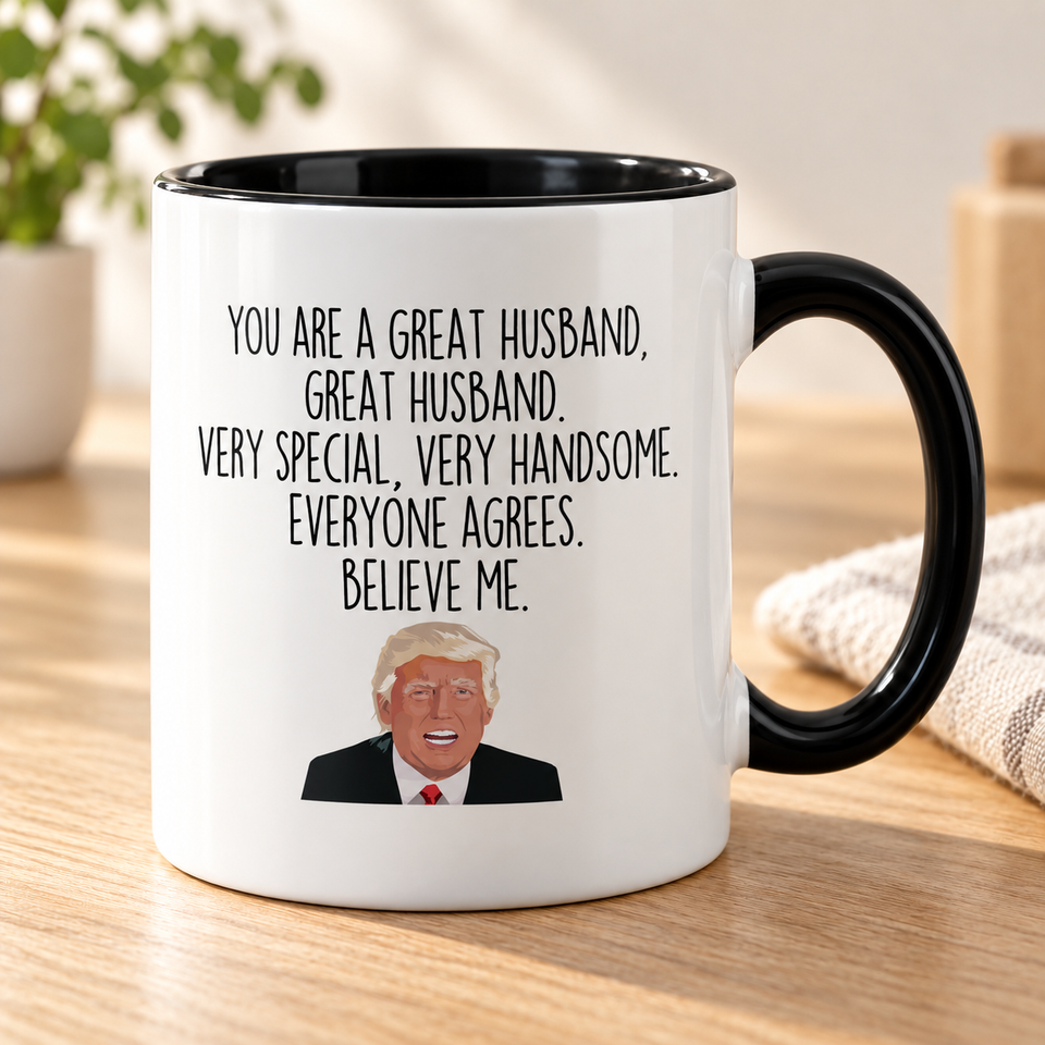 Personalized Trump Parody Mug for Husband