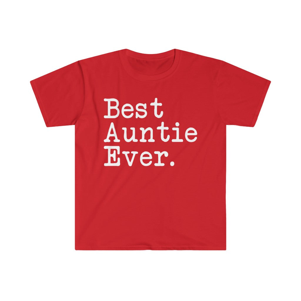 Best Auntie Ever T-Shirt Mother's Day Gift for Auntie Tee Birthday Gift Aunt Christmas Gift New Auntie Gift Unisex Shirt — photo 8