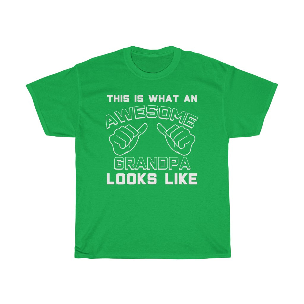 Best Grandpa Gifts: "This Is What An Awesome Grandpa Looks Like" Father's Day Mens T-Shirt — photo 6