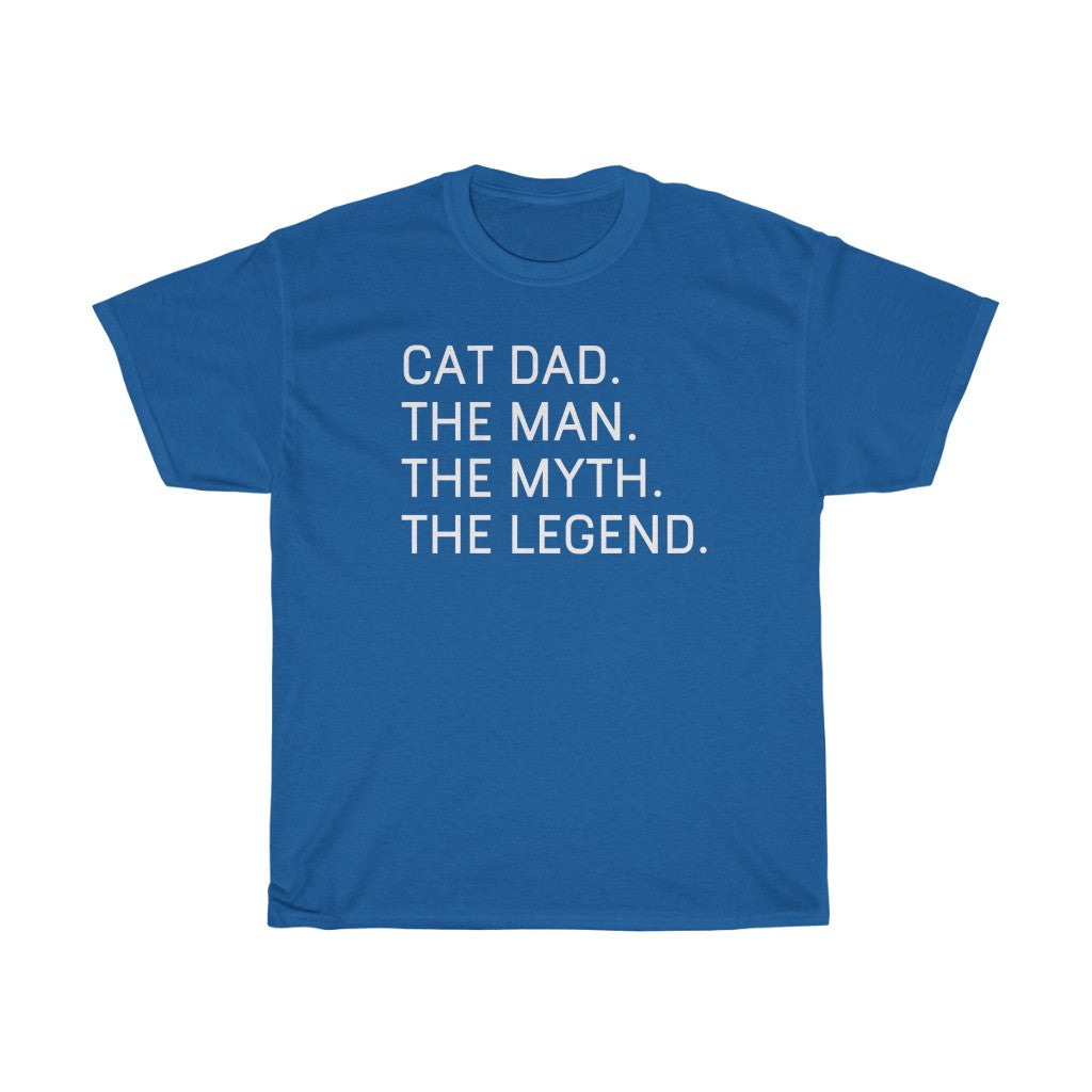 Best Cat Lover Gifts "Cat Dad The Man The Myth The Legend" T-Shirt Funny Gift Idea for Cat Owner Mens Tee — photo 9