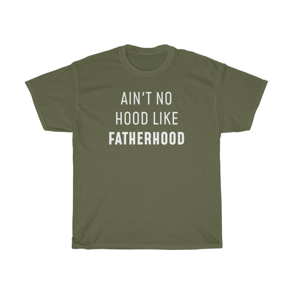 Ain't No Hood Like Fatherhood T-Shirt Funny Dad Gifts for Father's Day, Birthday or Christmas — photo 5