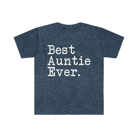 Best Auntie Ever T-Shirt Mother's Day Gift for Auntie Tee Birthday Gift Aunt Christmas Gift New Auntie Gift Unisex Shirt