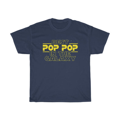 Mens "Best Pop Pop In The Galaxy" T-Shirt Best Pop Pop Gifts Father's Day Birthday or Christmas Gift for Pop Pop Tee