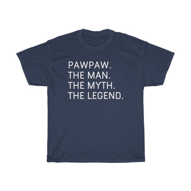 Best Pawpaw Gifts "Pawpaw The Man The Myth The Legend" T-Shirt Funny Gift Idea for Pawpaw Grandpa Mens Tee