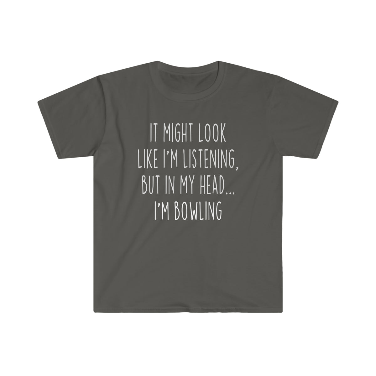 Funny Bowling Shirt Best Bowling T Shirt Gift Idea for Bowler Unisex Fit T-Shirt — photo 4