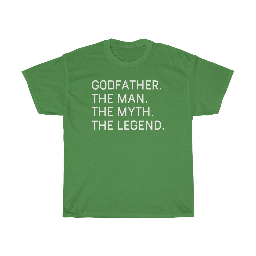 Best Godfather Gifts "Godfather The Man The Myth The Legend" T-Shirt Funny Gift Idea for Godfather Mens Tee — photo 6