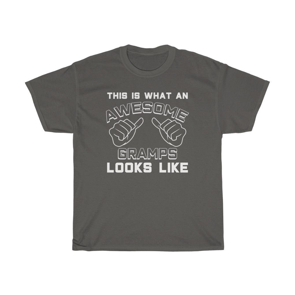Best Gramps Gifts: "This Is What An Awesome Gramps Looks Like" Grandpa Father's Day Mens T-Shirt — photo 4