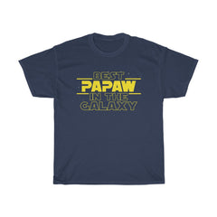 Load image into Gallery viewer, Mens &amp;quot;Best Papaw In The Galaxy&amp;quot; T-Shirt Best Papaw Gifts Father&amp;#39;s Day Birthday or Christmas Gift