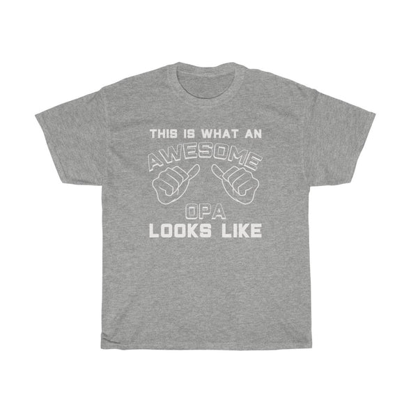 Best Opa Gifts: "This Is What An Awesome Opa Looks Like" Father's Day Mens T-Shirt