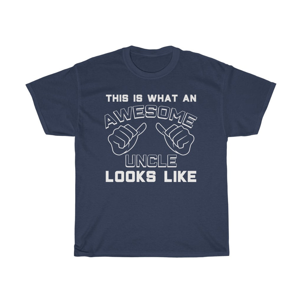Best Uncle Gifts: "This Is What An Awesome Uncle Looks Like" Birthday Mens T-Shirt
