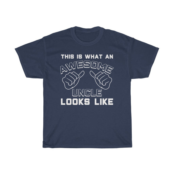 Best Uncle Gifts: "This Is What An Awesome Uncle Looks Like" Birthday Mens T-Shirt