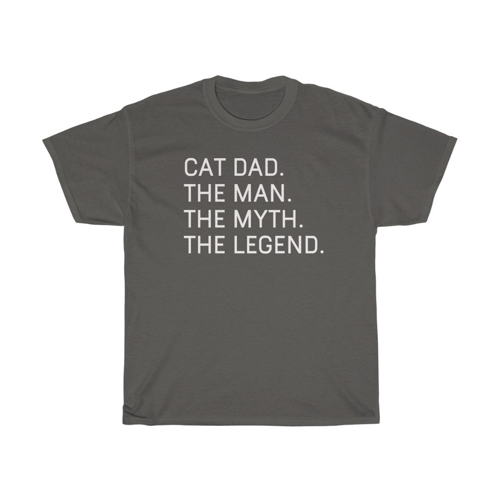 Best Cat Lover Gifts "Cat Dad The Man The Myth The Legend" T-Shirt Funny Gift Idea for Cat Owner Mens Tee — photo 4