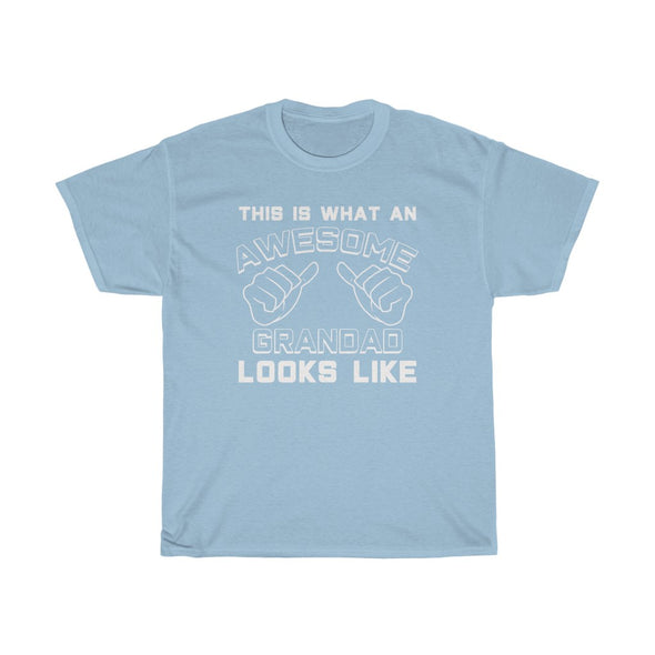 Best Grandad Gifts: "This Is What An Awesome Grandad Looks Like" Grandpa Father's Day Mens T-Shirt