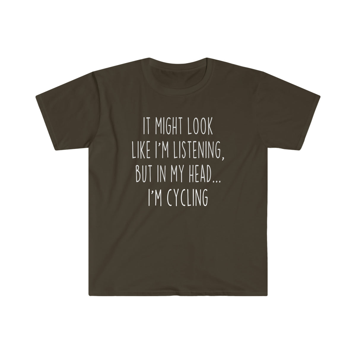 Funny Cycling Shirt Best Cycling T Shirt Gift Idea for Cyclist Unisex Fit T-Shirt — photo 2