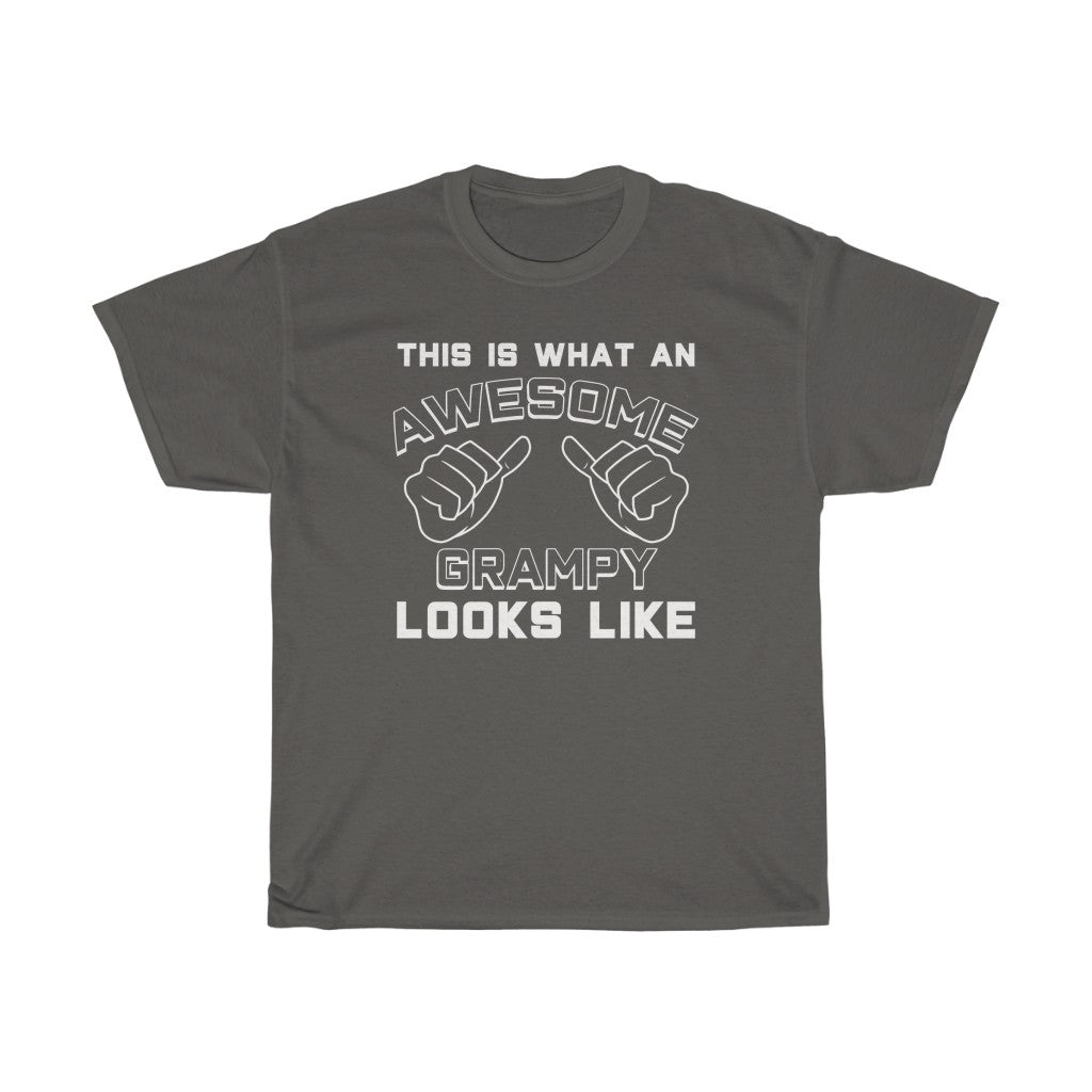 Best Grampy Gifts: "This Is What An Awesome Grampy Looks Like" Grandpa Father's Day Mens T-Shirt — photo 4