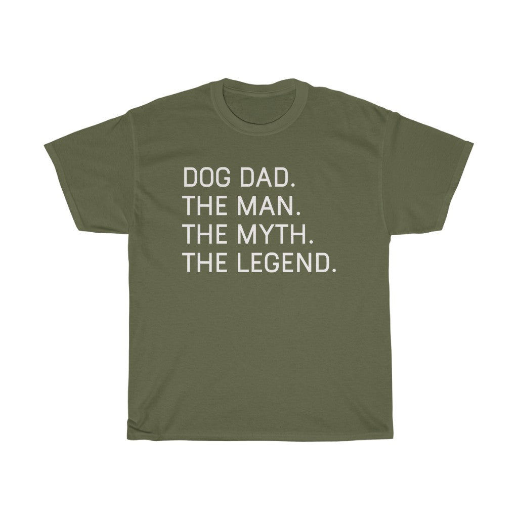 Dog Dad The Man The Myth The Legend T-Shirt Dog Lover Dog Owner Gifts for Men Father's Day — photo 5