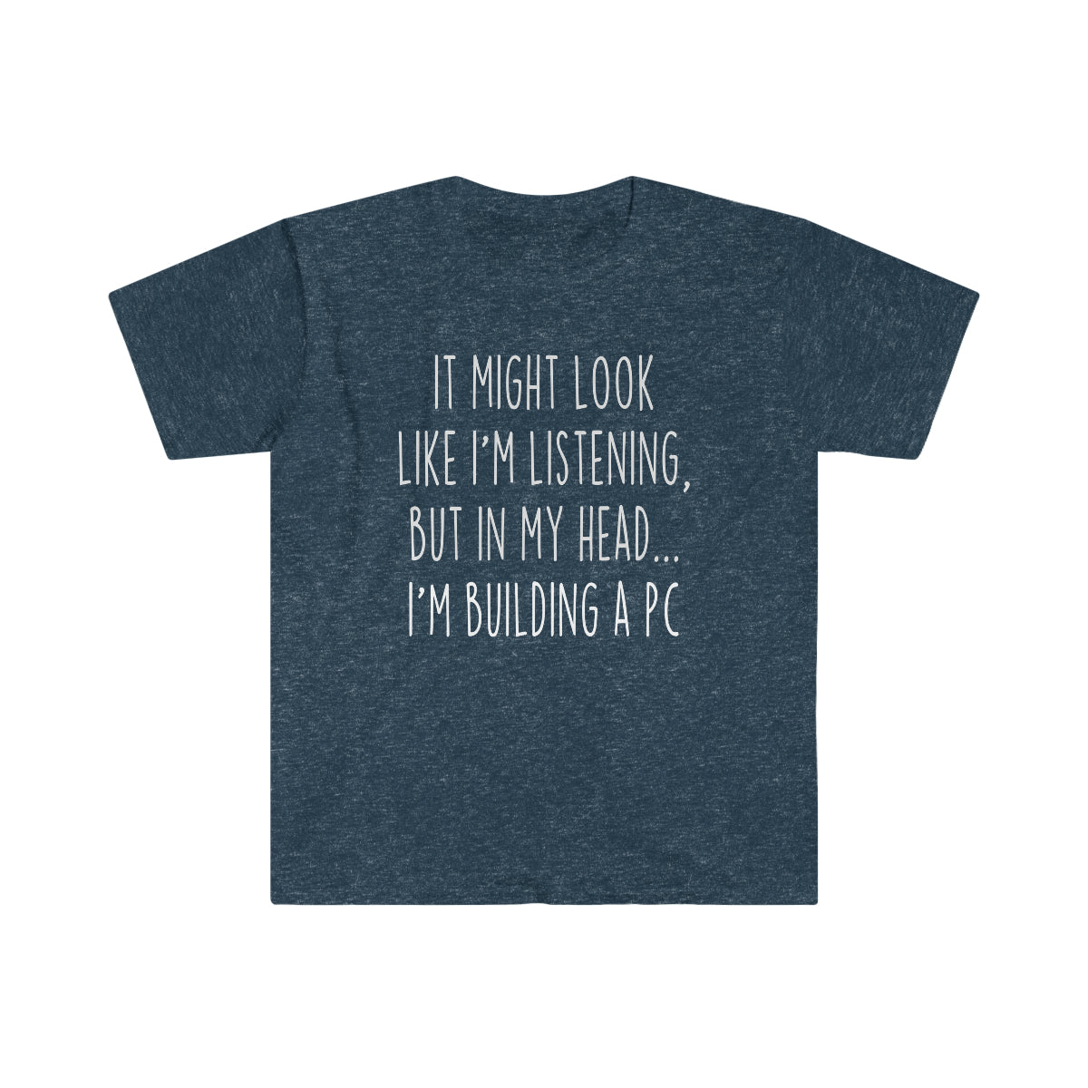 Funny PC Building Shirt Best PC Gaming Build T Shirt Gift Idea for Computer Builder Unisex Fit T-Shirt — photo 8