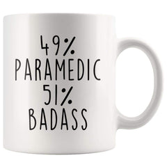 Load image into Gallery viewer, 49% Paramedic 51% Badass Coffee Mug
