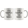 49% Paramedic 51% Badass Coffee Mug | Gift for Paramedic $14.99 | Drinkware