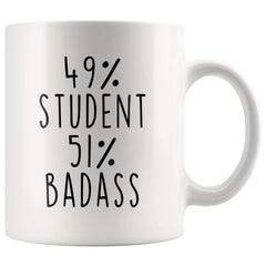 Load image into Gallery viewer, 49% Student 51% Badass Coffee Mug