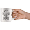 49% Therapist 51% Badass Coffee Mug | Therapist Gift $14.99 | Drinkware