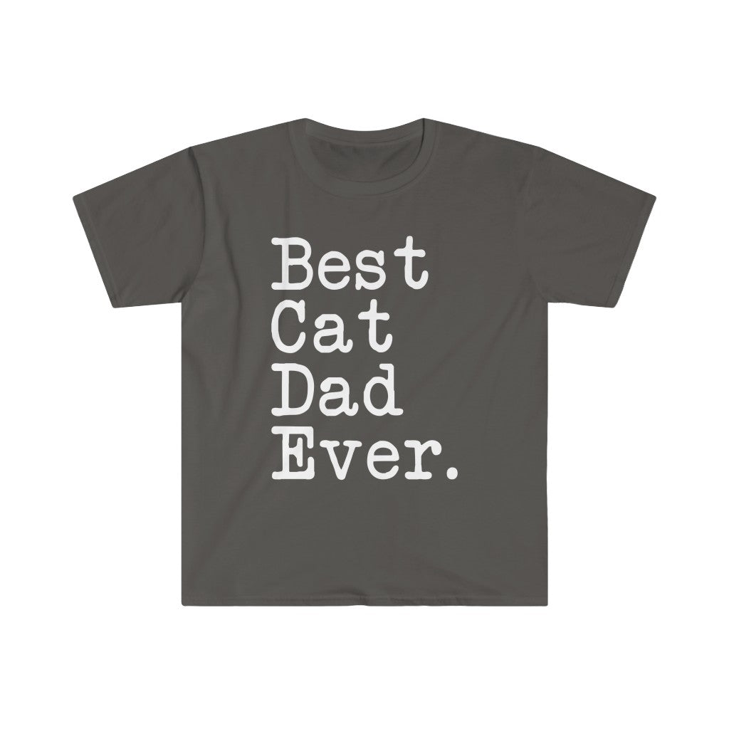Gifts for Cat Lovers Best Cat Dad Ever T-Shirt Father's Day Gift for Cat Dad Tee Pet Owner Cat Rescue Gift Unisex Shirt — photo 4