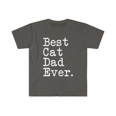 Load image into Gallery viewer, Gifts for Cat Lovers Best Cat Dad Ever T-Shirt Father&amp;#39;s Day Gift for Cat Dad Tee Pet Owner Cat Rescue Gift Unisex Shirt