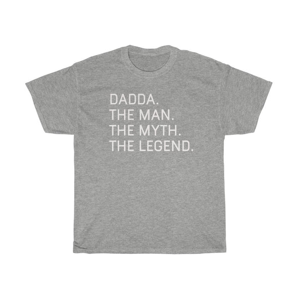 Best Dadda Gifts "Dadda The Man The Myth The Legend" T-Shirt Funny Gift Idea for Dadda Mens Tee
