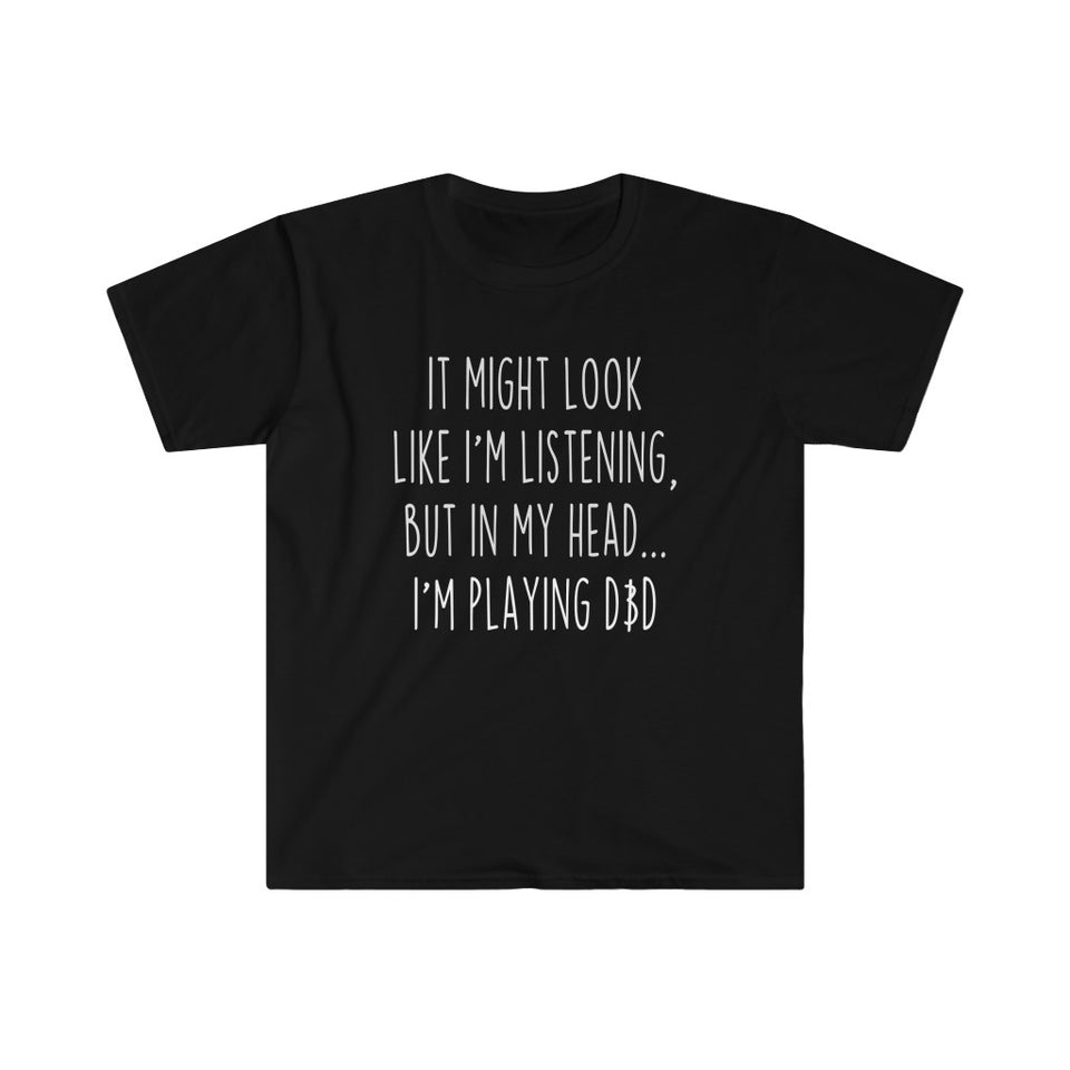Funny D&amp;D Shirt Best Dungeons and Dragons T Shirt Gift Idea for D&amp;D Player Unisex Fit T-Shirt