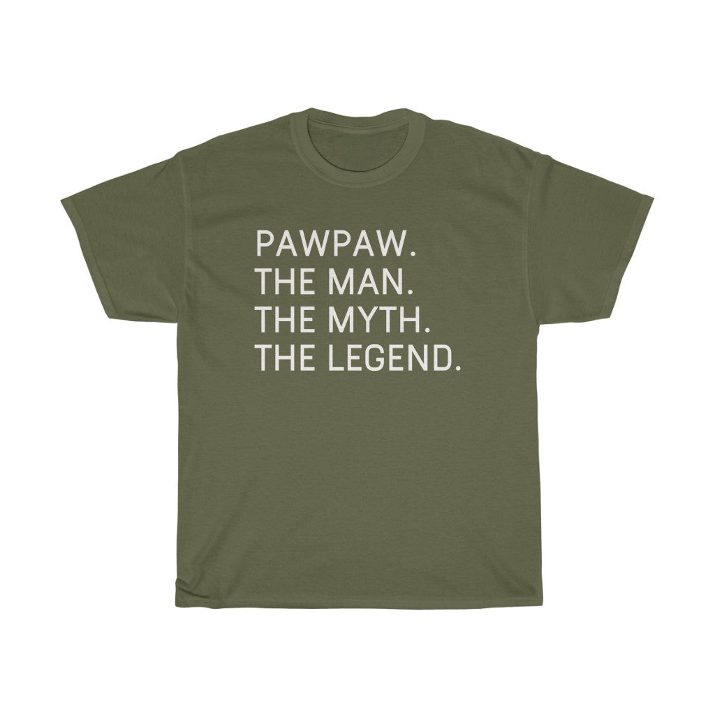 Best Pawpaw Gifts "Pawpaw The Man The Myth The Legend" T-Shirt Funny Gift Idea for Pawpaw Grandpa Mens Tee — photo 5