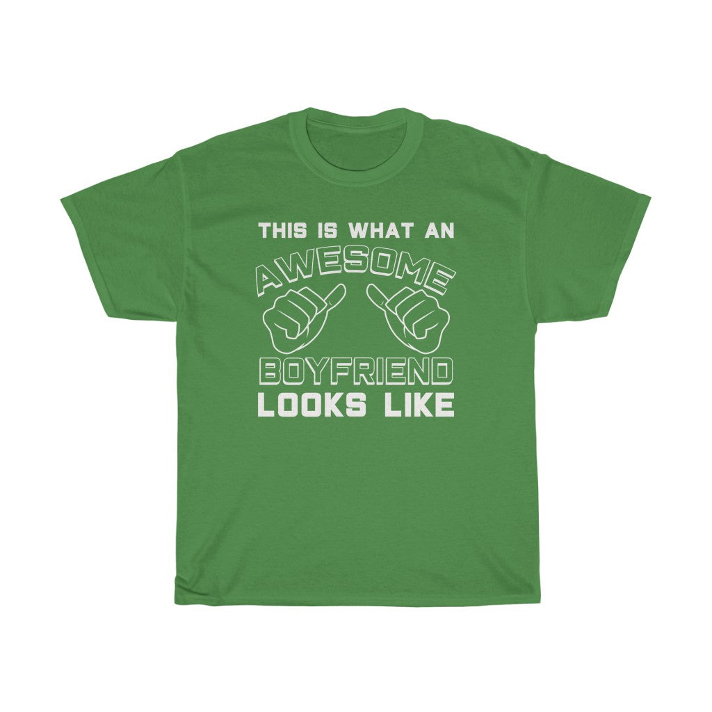 Best Boyfriend Gifts: "This Is What An Awesome Boyfriend Looks Like" Anniversary Valentine's Day Mens T-Shirt — photo 6