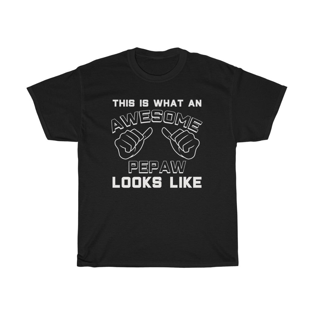 This Is What An Awesome Pepaw Looks Like T-Shirt Best Pepaw Gifts — photo 2