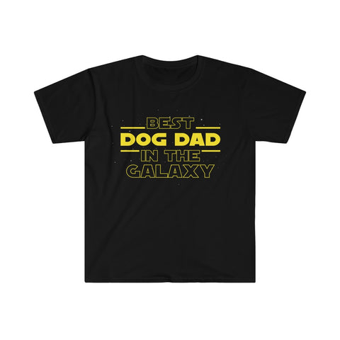 Best Dog Dad in the Galaxy T-shirt