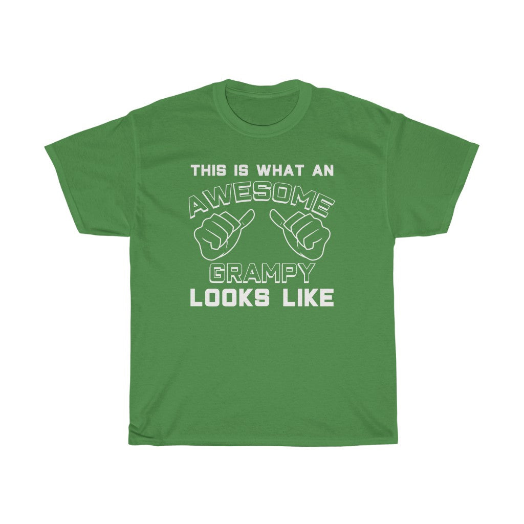 Best Grampy Gifts: "This Is What An Awesome Grampy Looks Like" Grandpa Father's Day Mens T-Shirt — photo 6