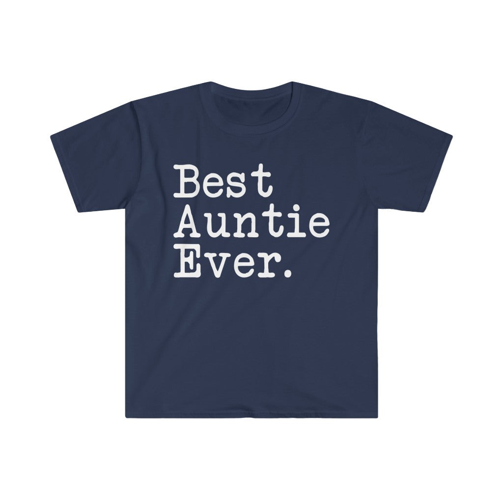 Best Auntie Ever T-Shirt Mother's Day Gift for Auntie Tee Birthday Gift Aunt Christmas Gift New Auntie Gift Unisex Shirt — photo 6