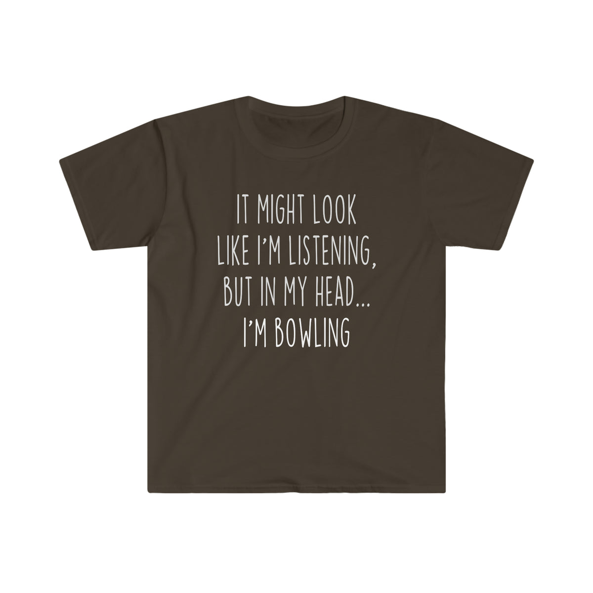 Funny Bowling Shirt Best Bowling T Shirt Gift Idea for Bowler Unisex Fit T-Shirt — photo 2