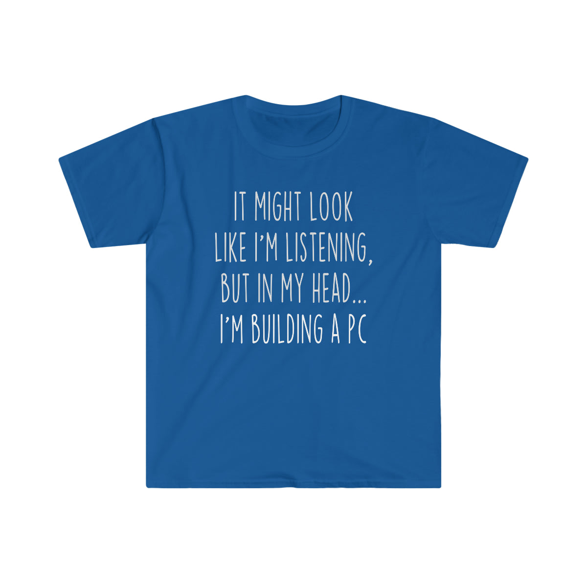 Funny PC Building Shirt Best PC Gaming Build T Shirt Gift Idea for Computer Builder Unisex Fit T-Shirt — photo 6