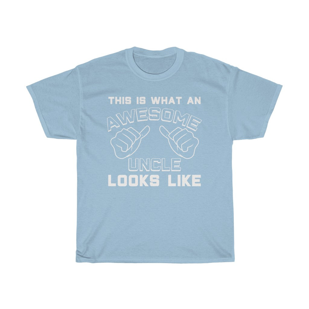 Best Uncle Gifts: "This Is What An Awesome Uncle Looks Like" Birthday Mens T-Shirt — photo 8