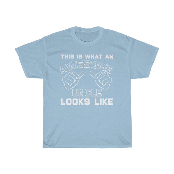 Best Uncle Gifts: "This Is What An Awesome Uncle Looks Like" Birthday Mens T-Shirt