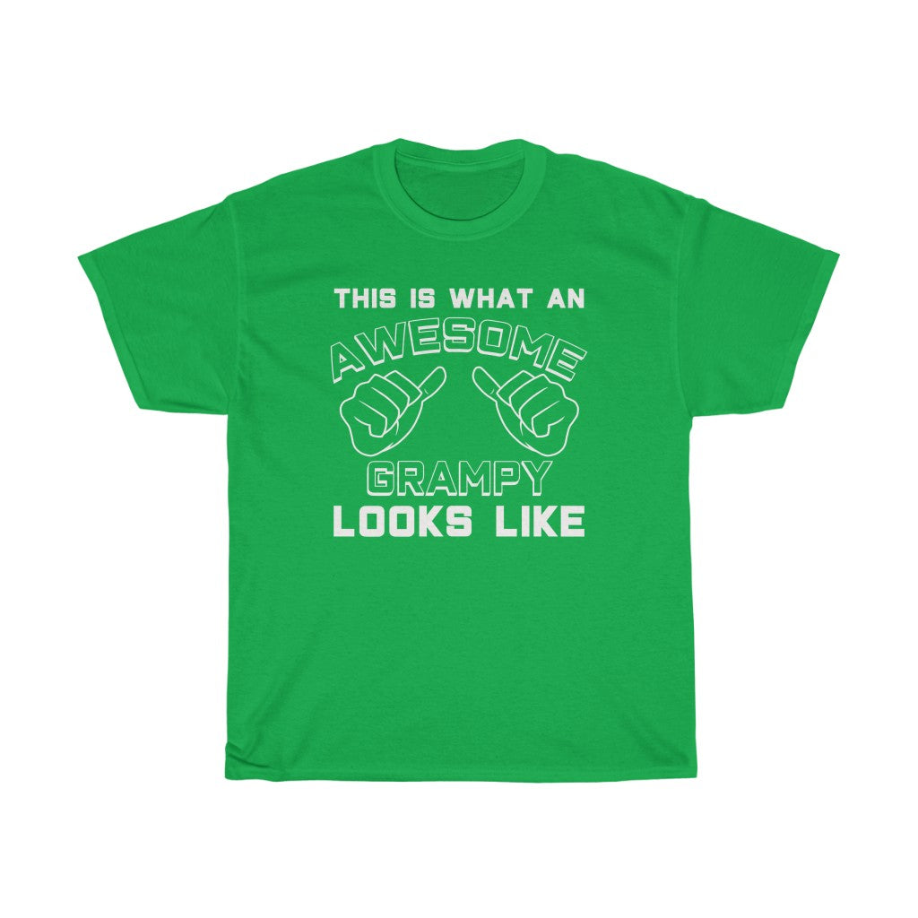 Best Grampy Gifts: "This Is What An Awesome Grampy Looks Like" Grandpa Father's Day Mens T-Shirt — photo 7