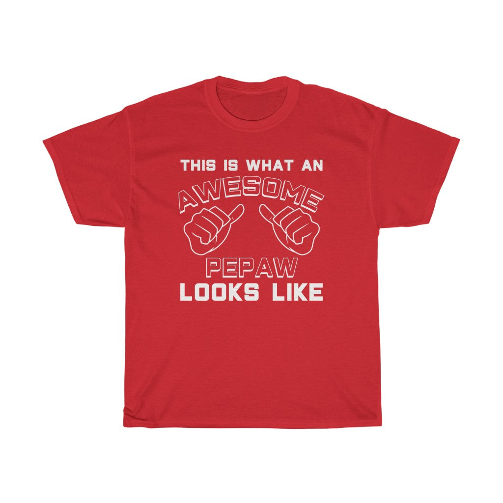 This Is What An Awesome Pepaw Looks Like T-Shirt Best Pepaw Gifts — photo 10