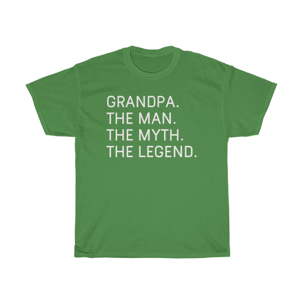 Best Grandpa Gifts "Grandpa The Man The Myth The Legend" T-Shirt Funny Gift Idea for Grandpa Mens Tee — photo 6